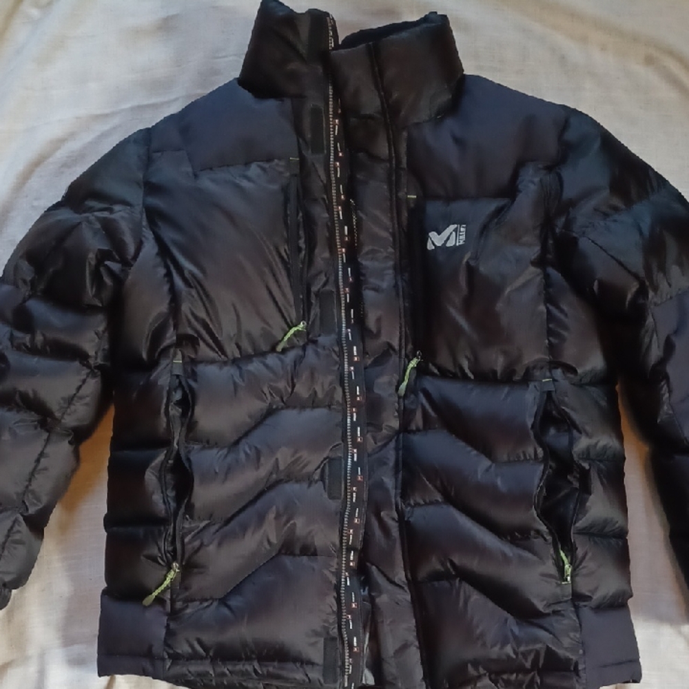 Men's Millet Mountaineering Black Puffer Jacket